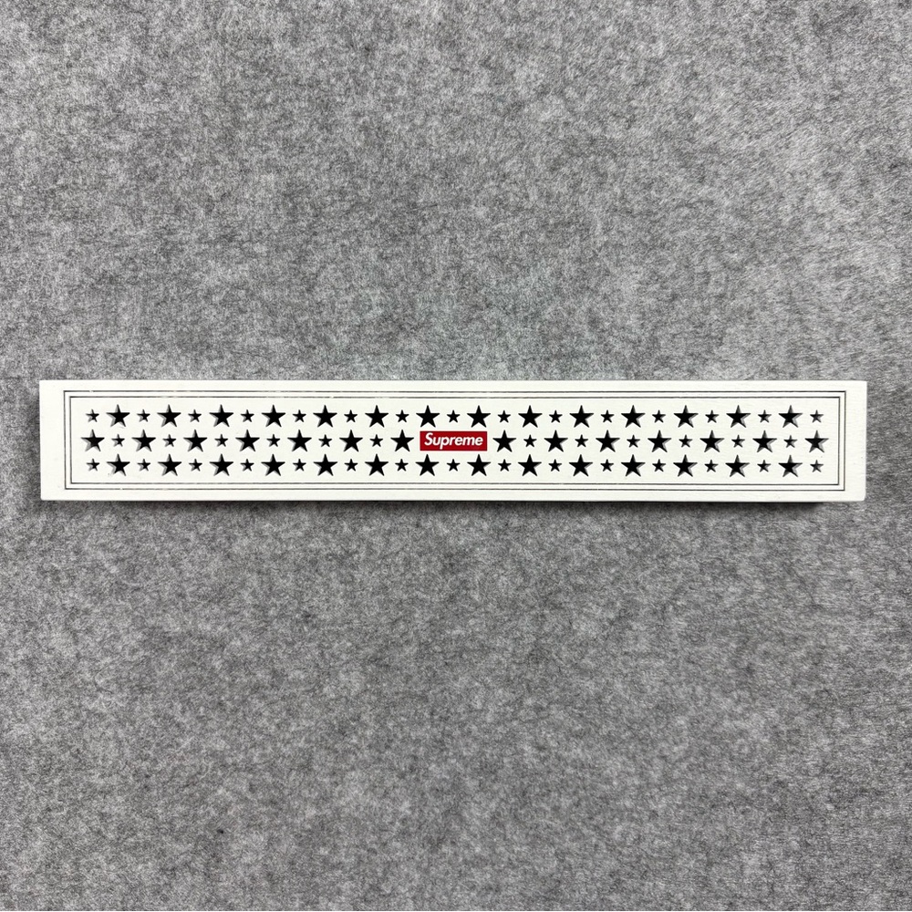 Supreme Star Pattern Incense Holder Tray White NYC